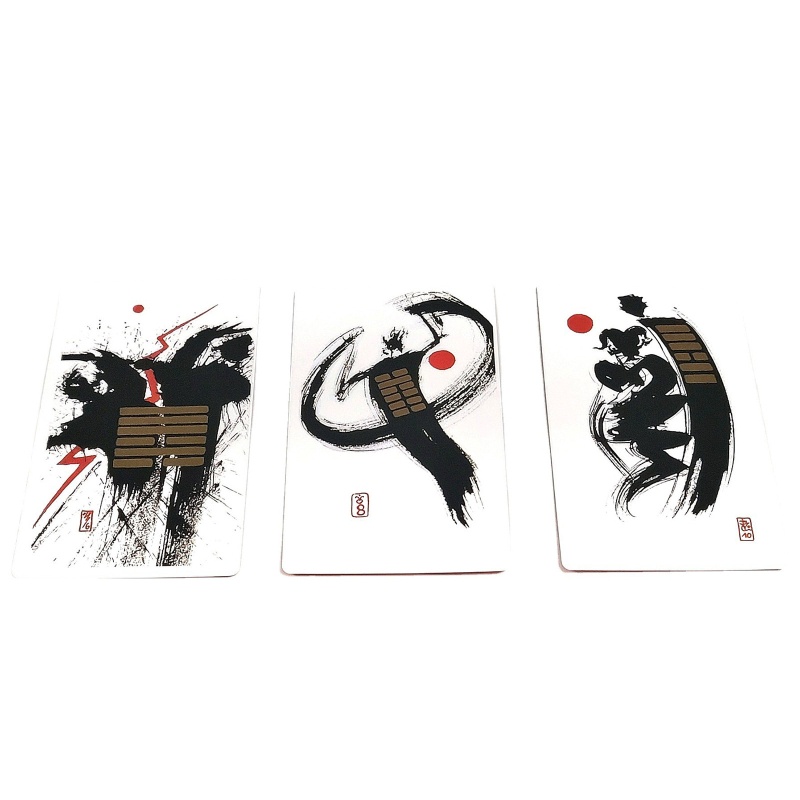 Bộ Thẻ Trò Chơi HAN I-Ching Kèm Sách Hướng Dẫn Dành Cho Người Mới Bắt Đầu