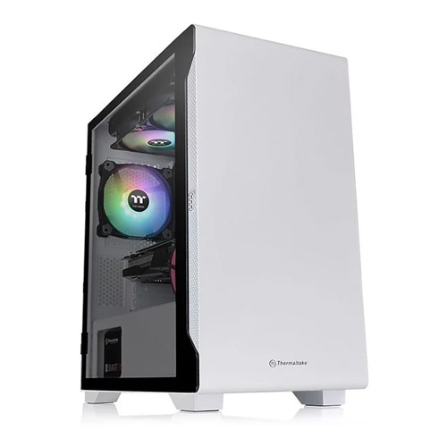 Vỏ case Thermaltake S100 Tempered Glass Snow Edition Hàng chính hãng