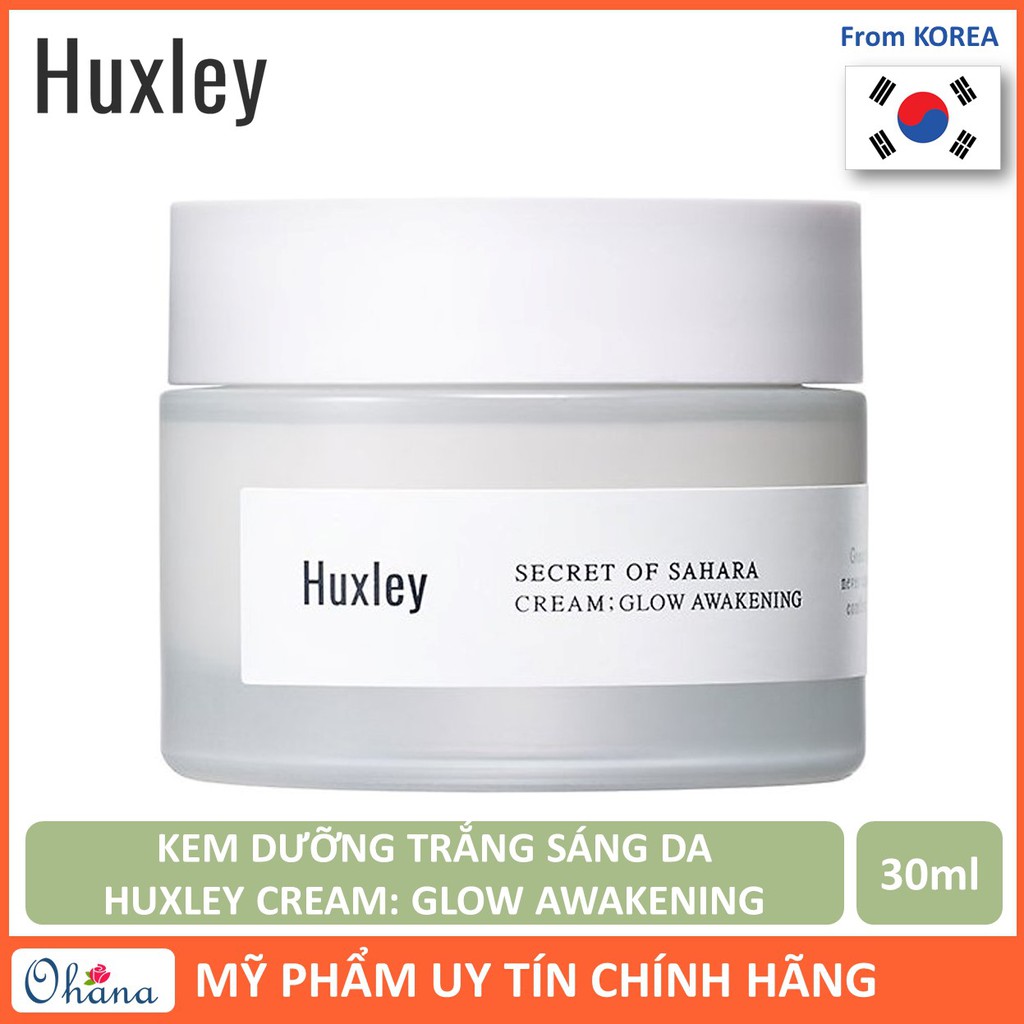 Kem Dưỡng Trắng Sáng Da Huxley Cream; Glow Awakening 50ml