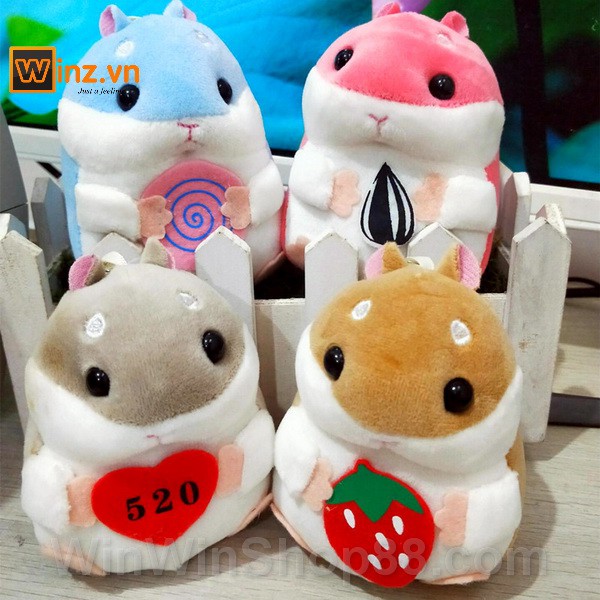 Móc khóa gấu bông Hamster V.2 - Winz.vn