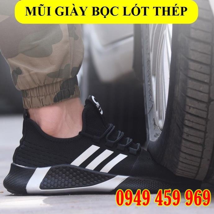 Giày Bảo Hộ Lao Động Nam Cao Cấp - Thể Thao Siêu Nhẹ Siêu Bền - Chống Đinh Chống Cắt - Tặng Kèm Tất 2022 | BigBuy360 - bigbuy360.vn