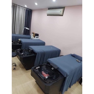 Ga giường gội chất liệu thun mè