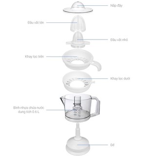 [free ship Hồ Chí Minh]máy vắt cam sharp 0,6 lít EJ-256WH