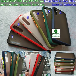 ỐP LƯNG XIAOMI REDMI K20 / K20 PRO - MI9 - MICC9 - MICC9E VIỀN MÀU CAO SU CHỐNG SỐC