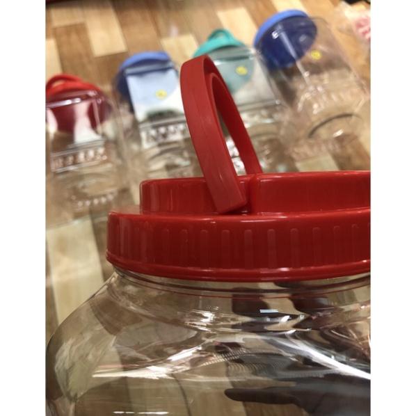 Hũ ngâm rượu bằng nhựa 3kg5 4kg 5kg 7kg 10kg đựng thực phẩm kín hơi