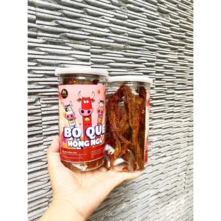 Bò que hồng ngự khô Sài Gòn handmade 115k/ 1 hộp 250g
