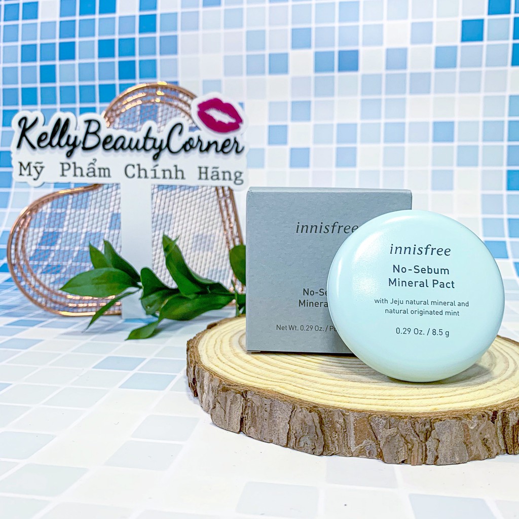 Phấn phủ kiềm dầu Innisfree No Sebum Mineral Pact