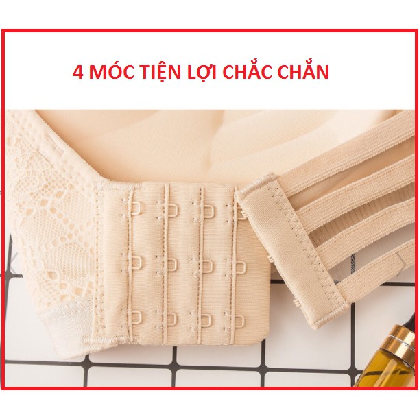 Aó Lót Nữ áo Ngực Không Dây Chống Tụt-Tặng Dây Trong- Nâng ngực