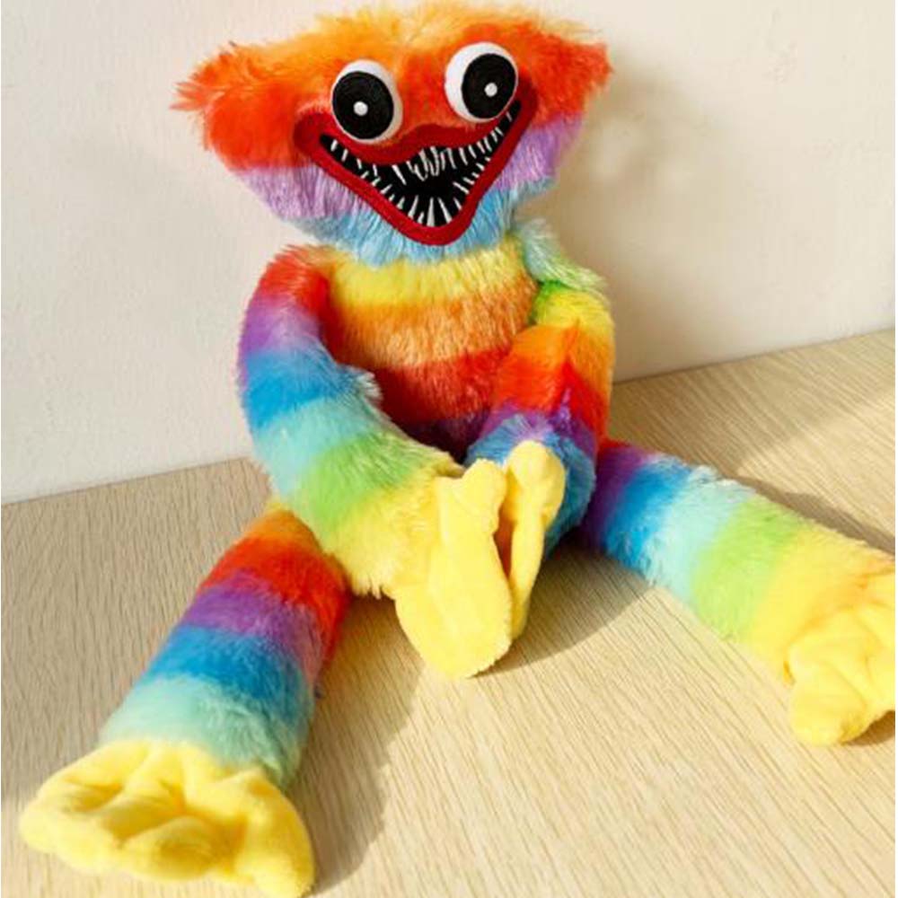 Huggy Wuggy Rainbow Plush Toy Poppy Playtime Game Character 40cm