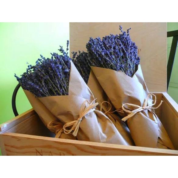 Hoa khô lavender, hoa oải hương bó nhỏ