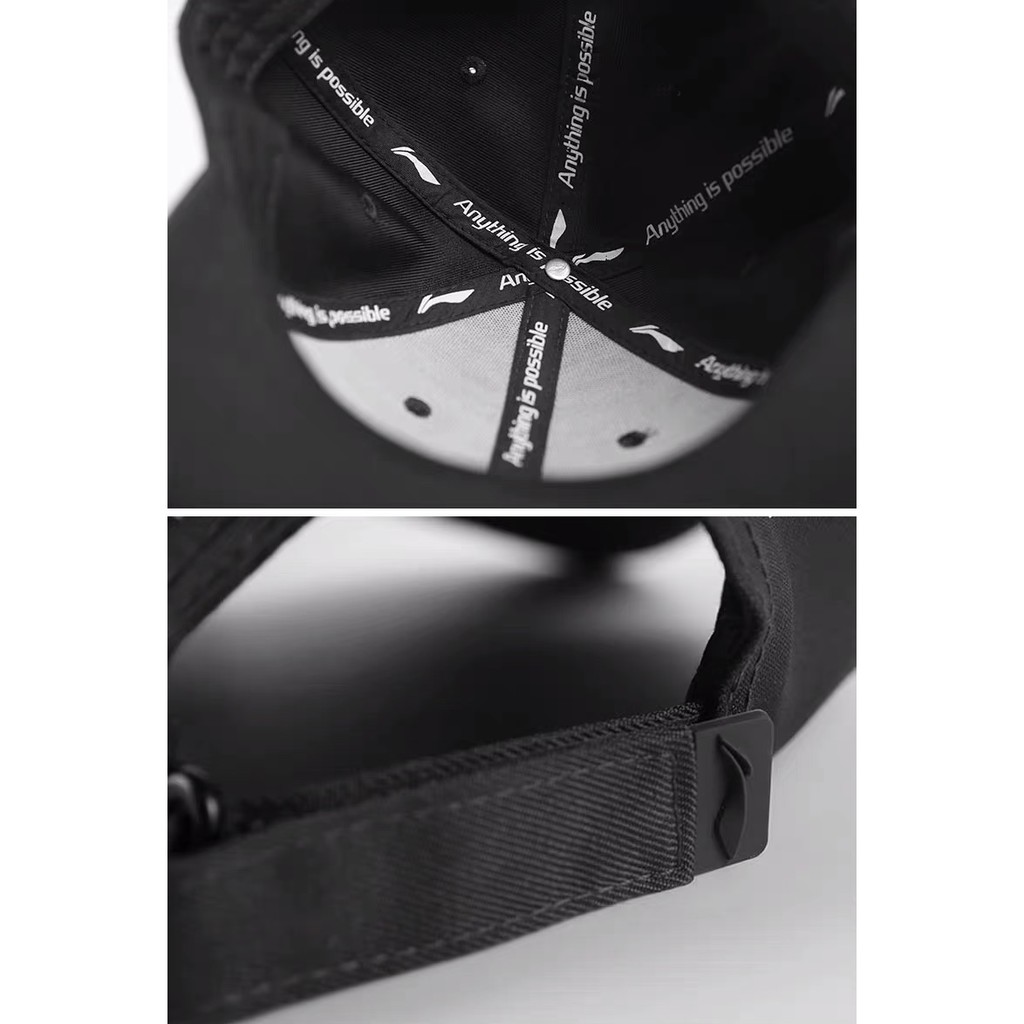 Mũ lưỡi trai kiểu mới Lining hè 2022