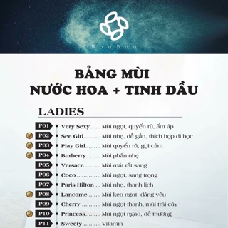 Nước hoa Bòu