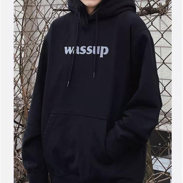 Áo hoodie WASSUP T