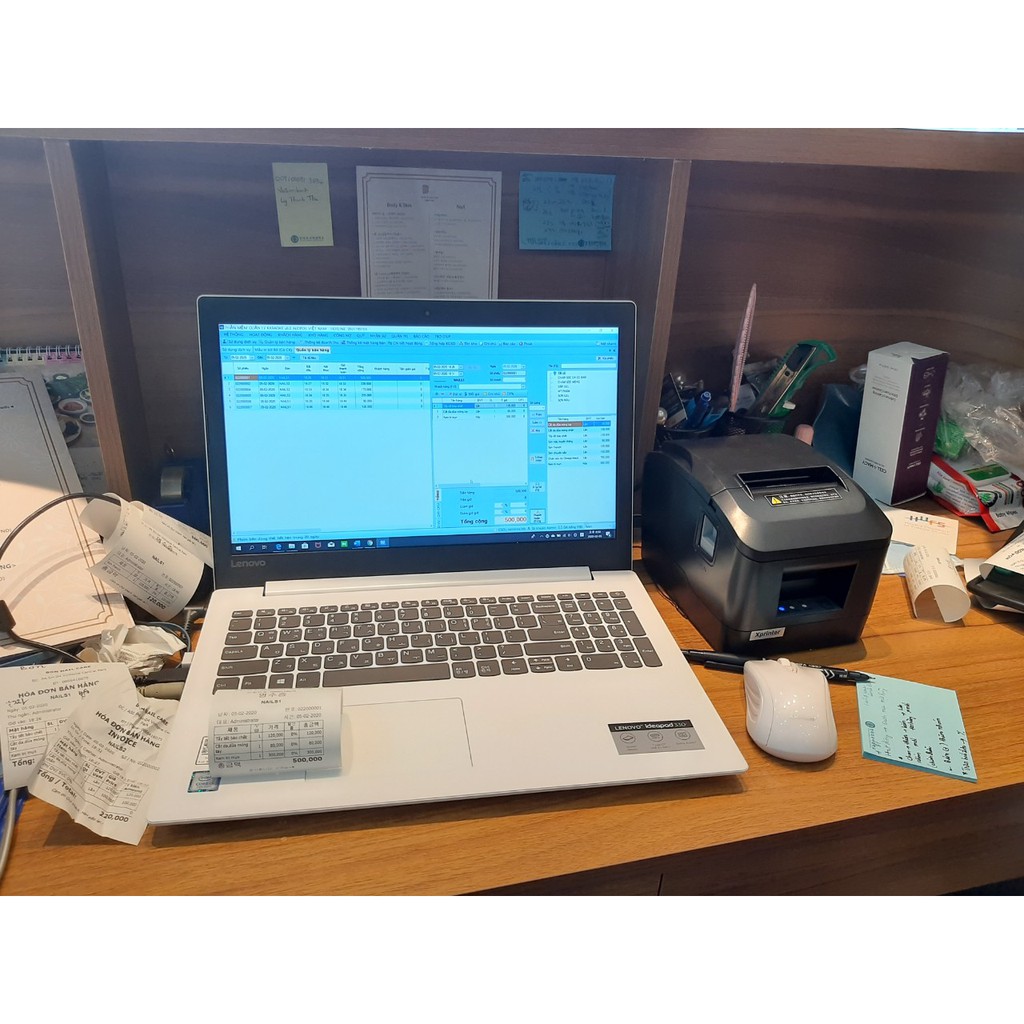 Bộ Máy Tính Tiền - Bộ Máy Tính Tiền Spa,Nails,Beauty