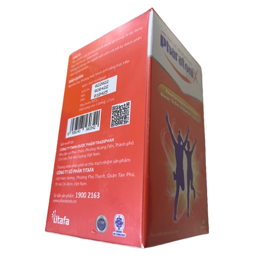 Pharatonix Gold 40v - Hỗ trợ giảm mệt mỏi - Thuocviet24h