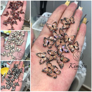 Phụ kiện nail- hoa bột- bướm