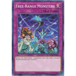 Thẻ bài Yugioh - TCG - Free-Range Monsters / MP21-EN215'