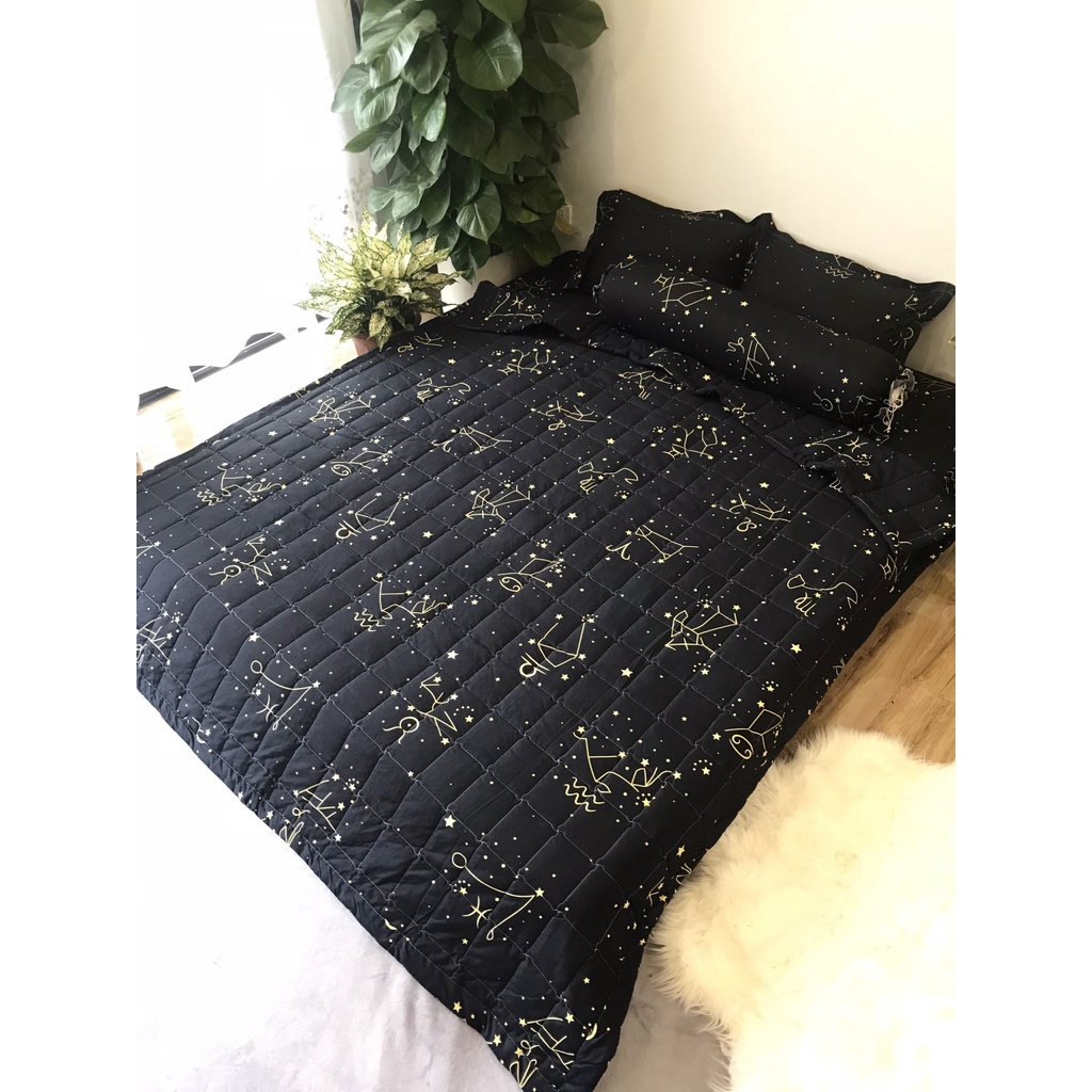 Chăn hè thu trần bông poly cotton,nhiều mẫu lựa chọn