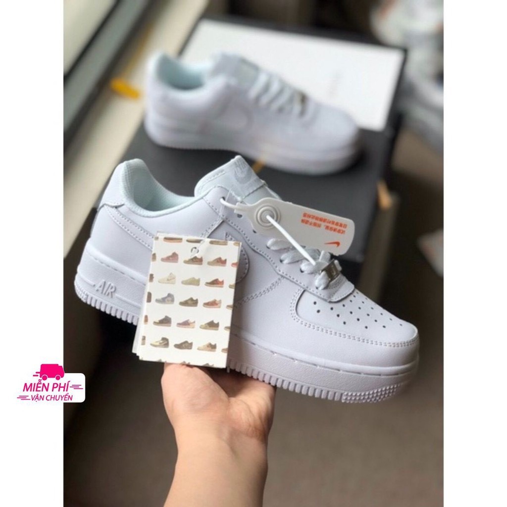 Giày AF1 trắng, giày Sneaker Nam Nữ full Size hàng Trung 11 ( Full bill,box ) | BigBuy360 - bigbuy360.vn