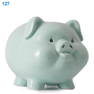 2021♂✧❅Heo đất, đất trẻ em, tiền giấy và xu, dung tích lớn, dễ thương, chỉ vào, không ra, sáng tạo lớn