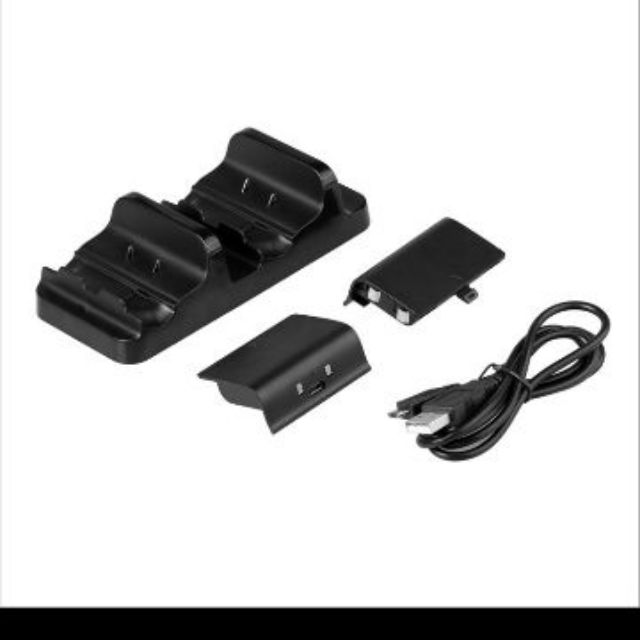 Đế sạc đôi kèm 2 pin cho tay cầm XBox One (S)/ X - DOBE Changing Dock