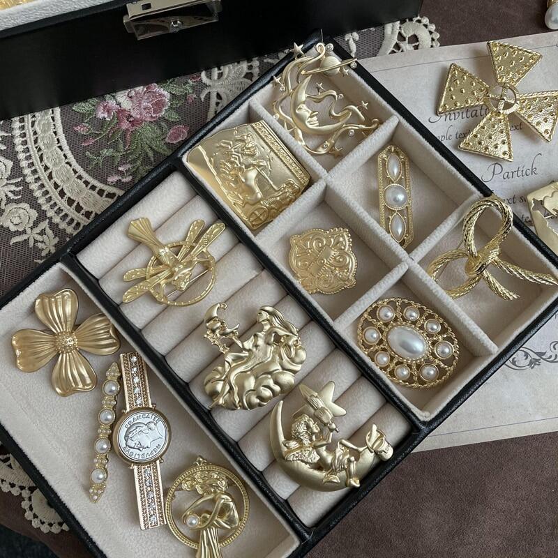 Trâm Cài Áo Phong Cách Hoàng Cung Cổ Điển Sang Trọng Cho Nam Nữ