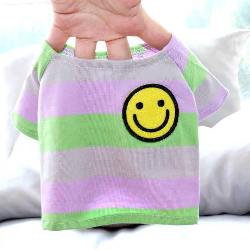 Áo thun sọc dành cho thú cưng