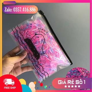 Túi 500 thun cột tóc, chun buộc tóc
