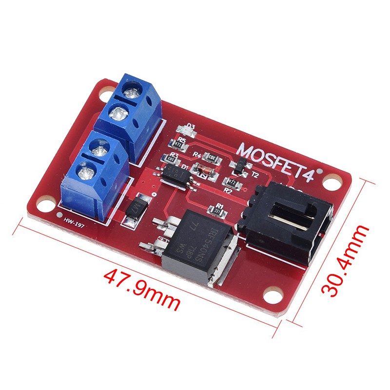 Mô Đun Công Tắc MOSFET 1 Kênh 1 Route MOSFET IRF540 + MOSFET Cho Arduino 1 Kênh MOSFET IRF540