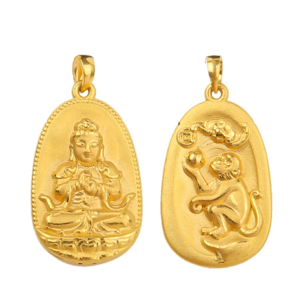 Mặt dây Phật Như Lai Đại Nhật bản mệnh tuổi Thân - Ancarat