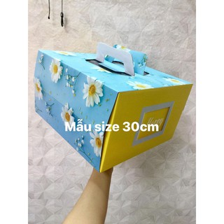Hộp bánh kem 30cm (10hop)mẫu tùy đợt hàng