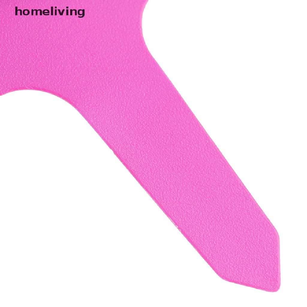 Set 100 Thẻ Nhựa Đánh Dấu Hình Chữ t 5 * 7cm Tiện Dụng Cho Sân Vườn