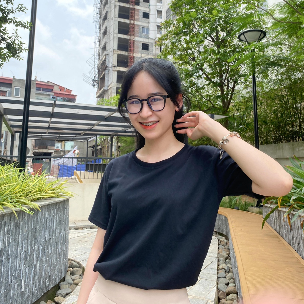 Gọng kính cận Lutto nam nữ vuông đẹp thời trang Hàn Quốc cao cấp chống tia UV Lumos 9078