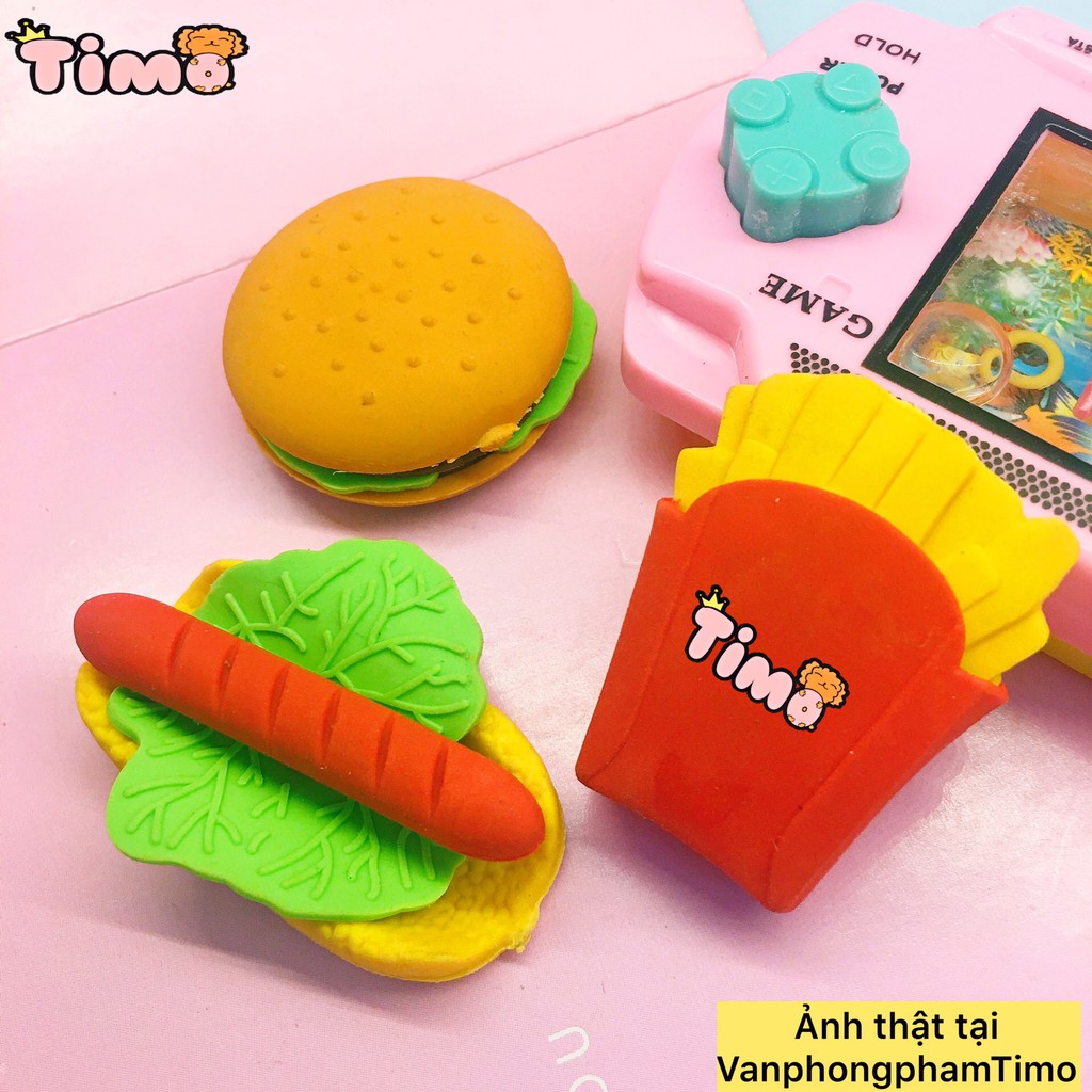 Gôm Tẩy Cute Hình Đồ Ăn Nhanh Văn Phòng Phẩm Dễ Thương Vp27 | Shopee Việt  Nam