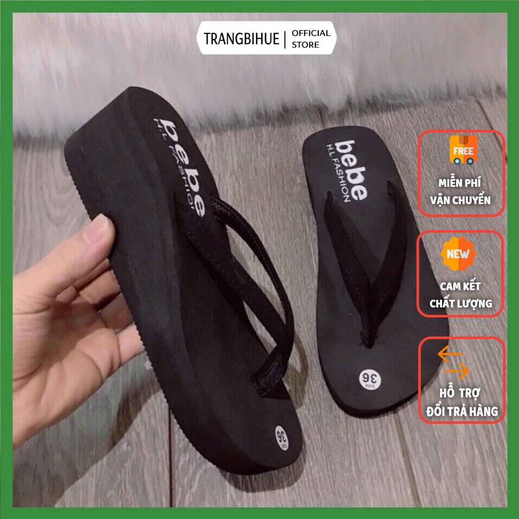 Dép Kẹp Xỏ Ngón Tông Bebe 5CM, 7CM, 9CM