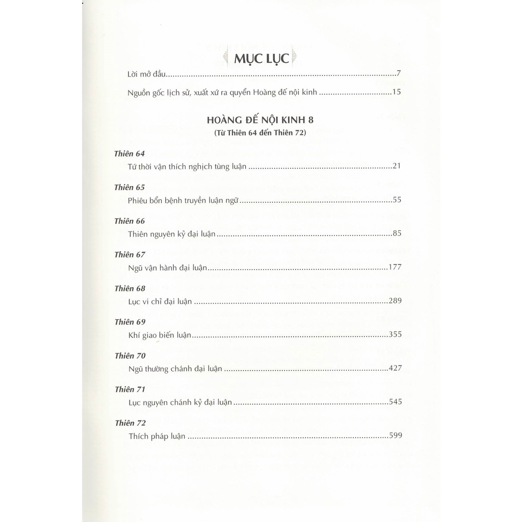 Sách - Hoàng Đế Nội Kinh - Quyển 8 Và 9: Từ Thiên 64 Đến Thiên 81 (Bìa Cứng)