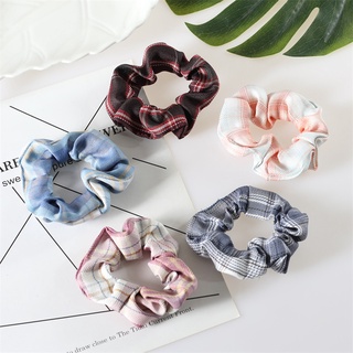 Dây Buộc Tóc Scrunchies Caro, Dây Cột Tóc Hàn Quốc Thời Trang