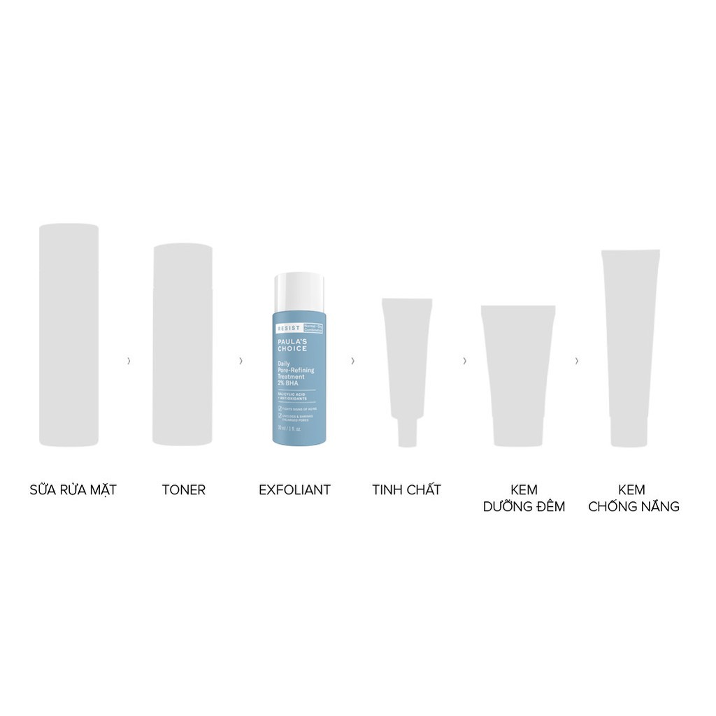 Tinh chất tẩy tế bào chết Paula's Choice Resist Daily Pore-Refining Treatment 2% BHA 7820 - FREESHIP 99K | BigBuy360 - bigbuy360.vn