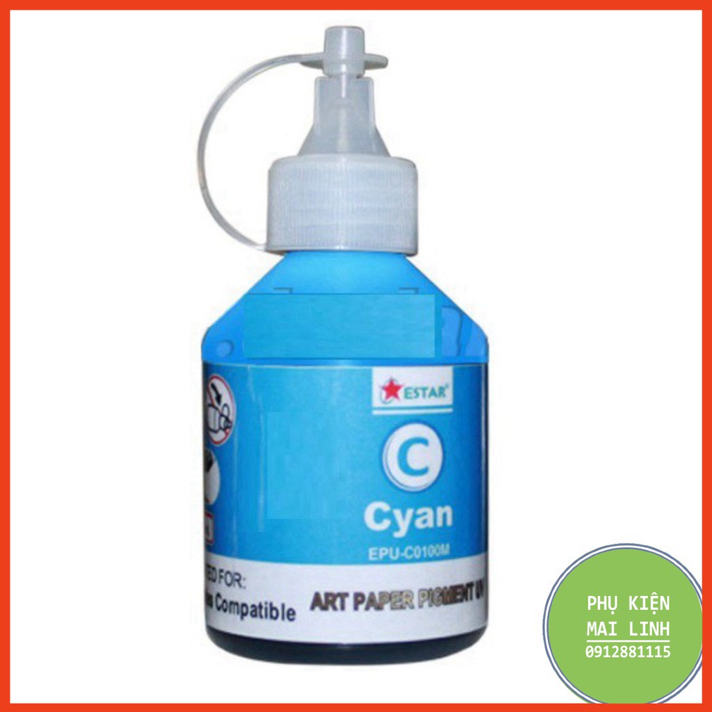 🍀 Mực Pigment UV Epson 6 màu-Mực dầu Epson ⚡Phụ Kiện Máy Tính⚡️