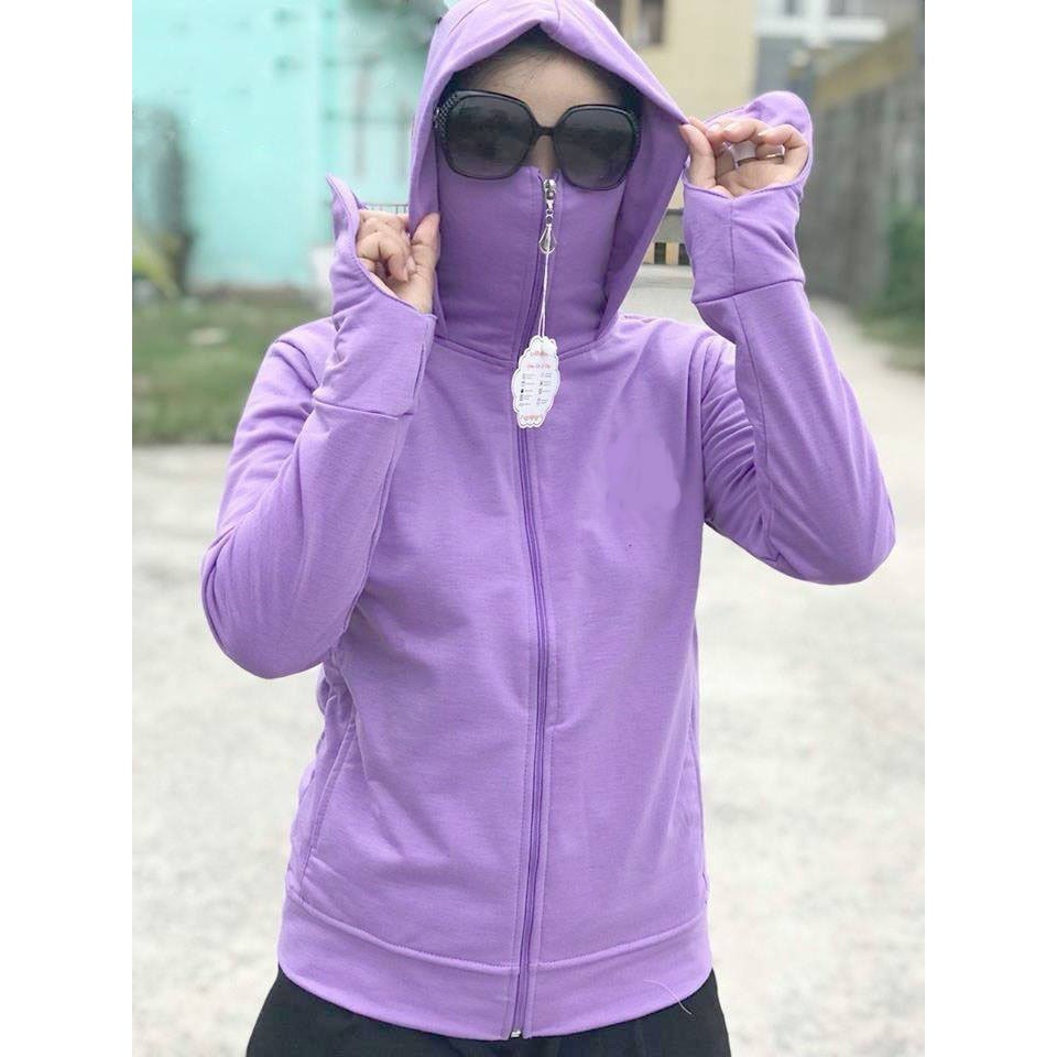 Áo chống nắng nữ thông hơi thoáng khí VNXK Áo khoác nhẹ nữ chất da cá loại 1