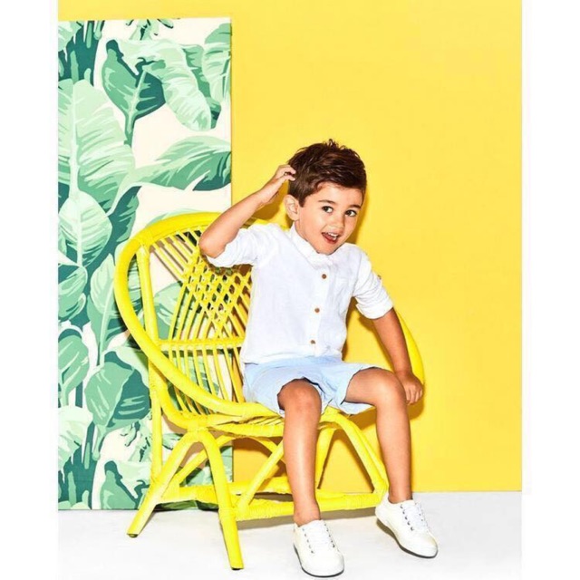 Áo sơ mi linen BT Baby Gap vnxk nhí