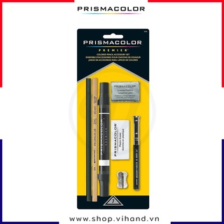 Combo bút Blender, gôm, gọt chì Prismacolor Premier