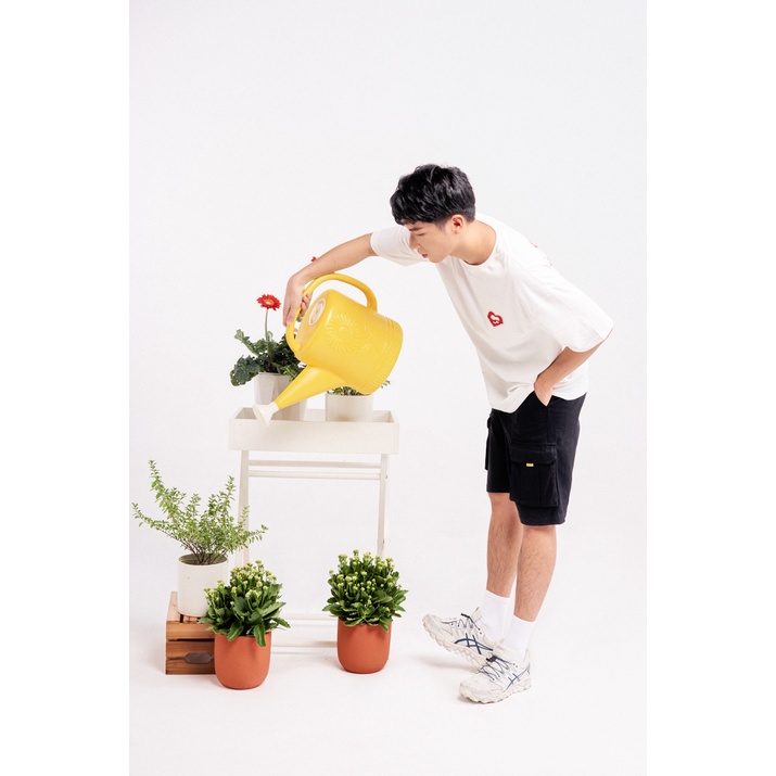 Áo Thun BOO Unisex Dáng Loose Rộng Vải Cotton In Graphic Ngày Mai