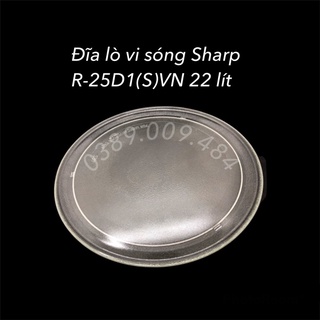 Mua Đĩa lò vi sóng Sharp R-25D1(S)VN 22 lít chính hãng