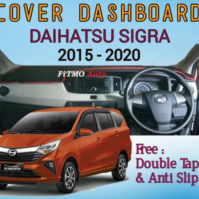 Thảm Lót Bảng Điều Khiển + Thảm Daihatsu Sigra + Thảm Chống Trượt + D.Tape