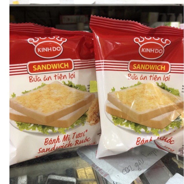 Bánh Mì Sanwich Ruốc Kinh Đô 50g (Nhận đơn qua Grab/Nowship)