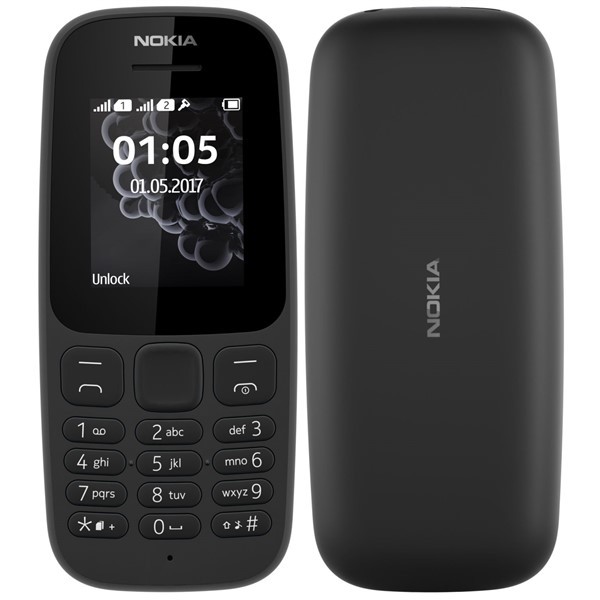 Điện thoại Nokia 105 bản 2019 ( 2 SIM 2 sóng) - Hàng chính hãng | WebRaoVat - webraovat.net.vn