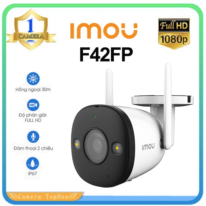 Camera IP Hồng Ngoại Gắn Ngoài Trời 4.0 MP IMOU IPC-F42FP