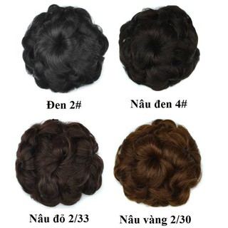 TÓC GIẢ BÚI HOA KẸP