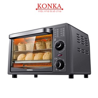 Lò nướng KONKA KA0-13T1 13Lít công suất 1050W lò nướng điện đa năng nướng bánh sấy hoa quả thiết kế sang trọng